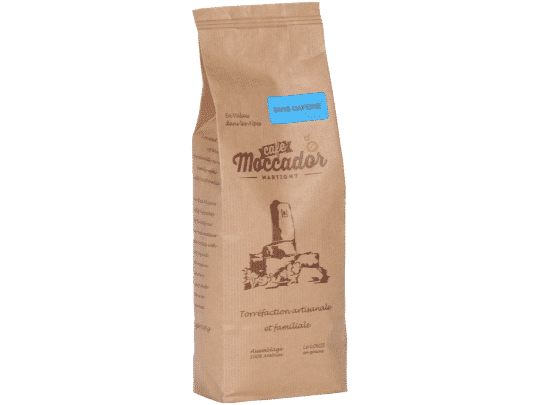 Café Moccador </br>Le Louis Moulu, 100% Arabica </br>Sans caféine - 500gr