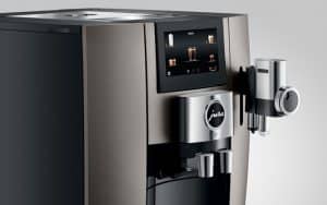 JURA J8 Midnight Silver elegant award-winning design and craftsmanship
