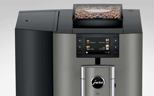 JURA X10c robust Dark Inox design